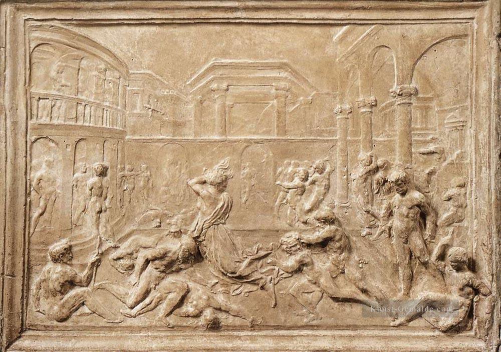 mythologische Szene Sieneser Francesco di Giorgio Ölgemälde